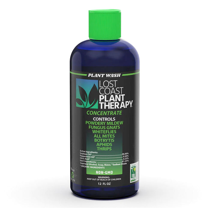 Lost Coast Plant Therapy concentrate, 12 fl oz bottle, for plant pests and diseases.