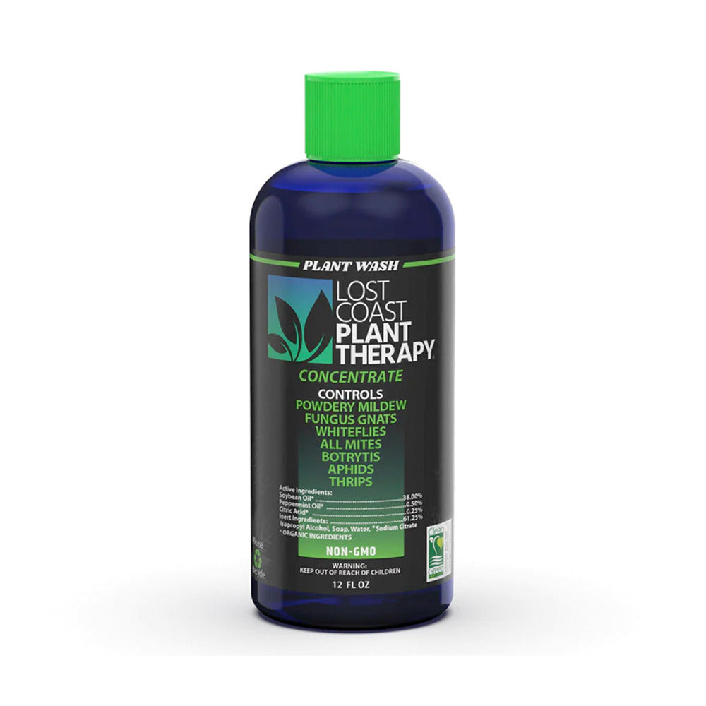 Lost Coast Plant Therapy concentrate, 12 fl oz bottle, for plant pests and diseases.