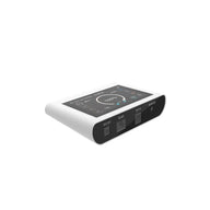 White & black Mammoth Lighting grow light controller with touchscreen display showing settings & ports: DC12V, RJ45, RJ14, SENSOR.