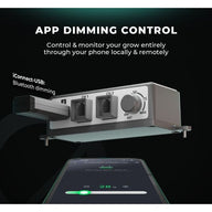 Mars Hydro iConnect Smart Controller with Bluetooth dimming, app control, and two channels.