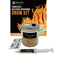 Midwest Grow Kits Cordyceps Militaris Complete Grow Kit (16oz Jar)