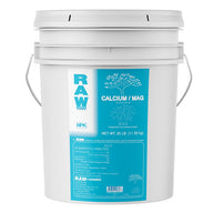 NPK RAW Calcium/Magnesium 25lb bucket: 9-0-0 soluble plant supplement for horticultural use.