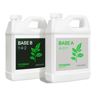Two VIVOSUN NUTRIENTS white jugs, one labeled 