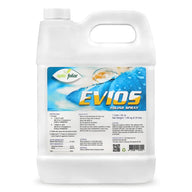 Optic Foliar EVIOS Foliar Spray 1L bottle. Blue label with water graphic.