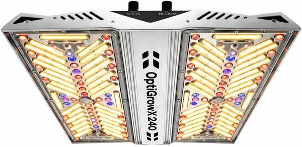 Phovivis OptiGrow X240 220W Full Spectrum LED Grow Light