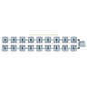 Alien Hydroponics RAIN System - 18 Pot 2 Row Kit
