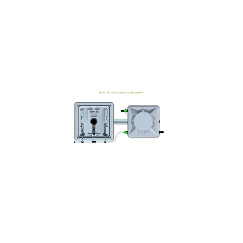 Alien Hydroponics RAIN System - 1 Pot Kit