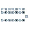 Alien Hydroponics RAIN System - 21 Pot 3 Row Kit