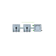 Alien Hydroponics RAIN System - 2 Pot 1 Row 15L Compact Header Kit