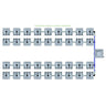 Alien Hydroponics RAIN System - 36 Pot 4 Row Kit