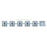Alien Hydroponics RAIN System - 5 Pot 1 Row
