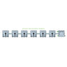 Alien Hydroponics RAIN System - 6 Pot 1 Row