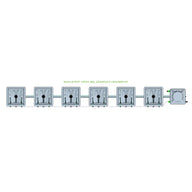Alien Hydroponics RAIN System - 6 Pot 1 Row 30L Compact Header Kit