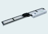 White LED grow light bar with multiple rows of diodes and a white power supply box.