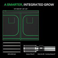 VIVOSUN GIY-84 Standard Grow Tent Kit Integrated Grow