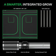 VIVOSUN GIY-88 Standard Grow Tent Kit Integrated Grow