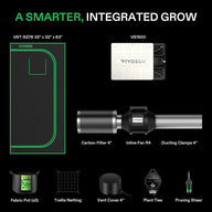 VIVOSUN GIY-27 Standard Grow Tent Kit Integrated Grow