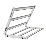 TotalGrow MH Lumit 720W LED grow light, white frame, multiple LED bars, dimming control, 0-10V input.