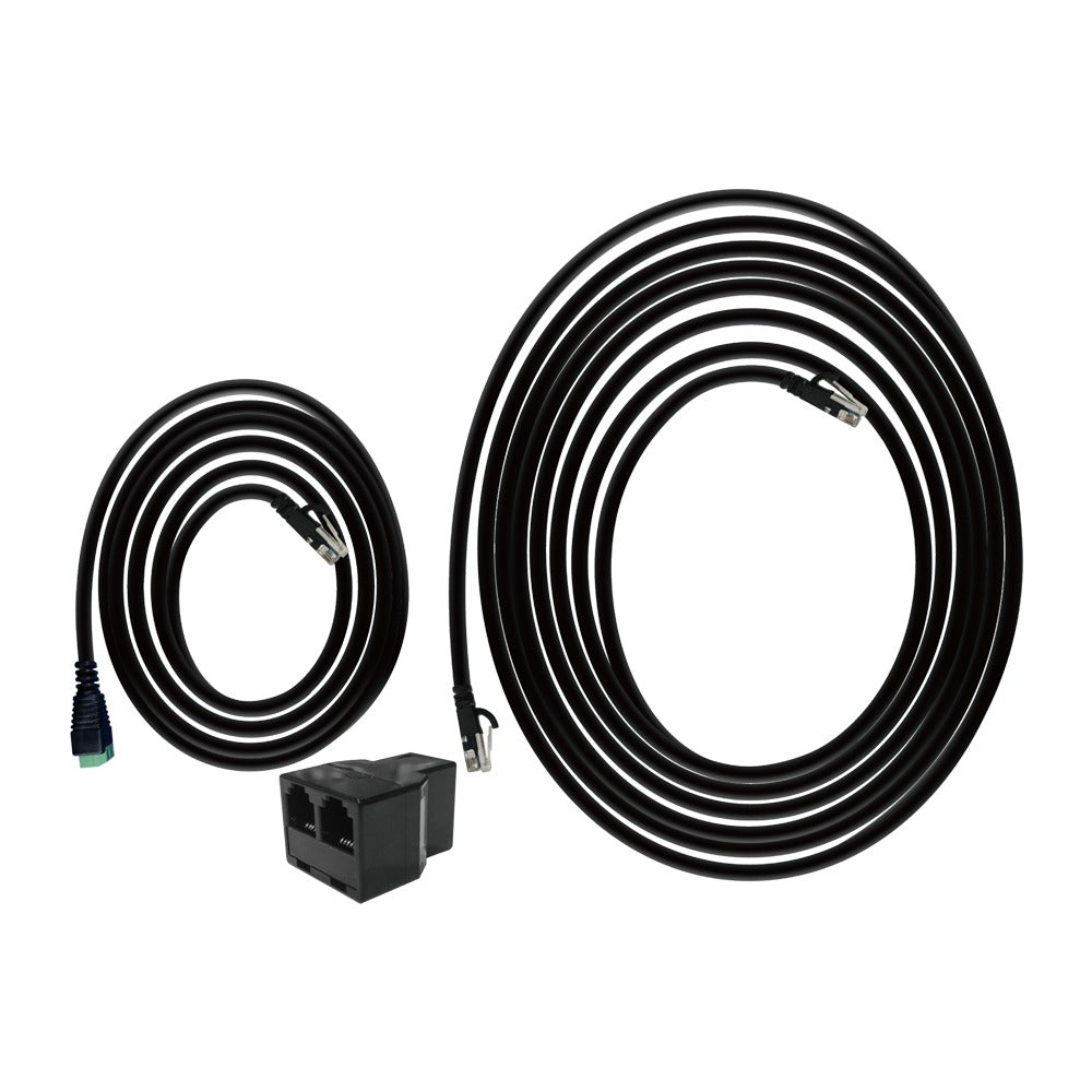TrolMaster Green-X EFC-1 RJ45 cables & adapter for greenhouse control.
