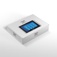 TrolMaster HCS-2 Hydro-X Pro packaging with a tablet displaying environmental controls.