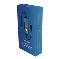 TrolMaster LMA-14G Group Control Adapter box with adapter and wiring diagram for 0-10V protocol.