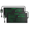 VIVOSUN 48" x 20.75" Seedling Heat Mat w/ Dual Digital Thermostat - 2 Pack