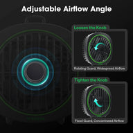 VIVOSUN 20″x14″x21″ Clone Tent Kit Airflow Angle
