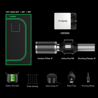 VIVOSUN GIY-22 Standard Grow Tent Kit Component