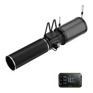 VIVOSUN Smart Air Filtration Kit Pro 8 AeroZesh G8 Inline Fan with E42A filter and digital controller.