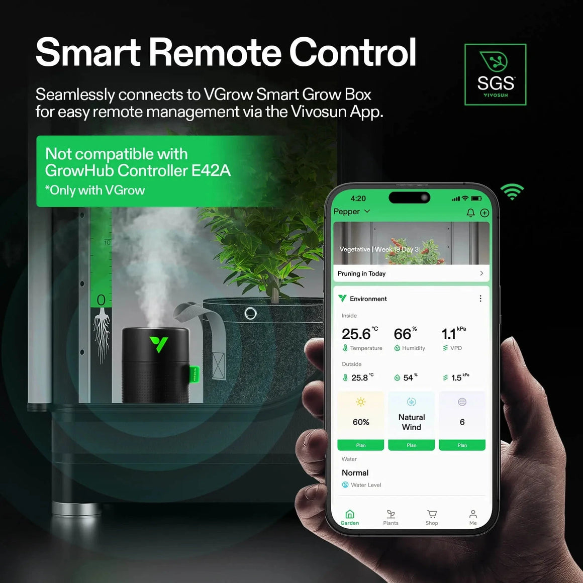 VIVOSUN AeroStream U075 USB Humidifier