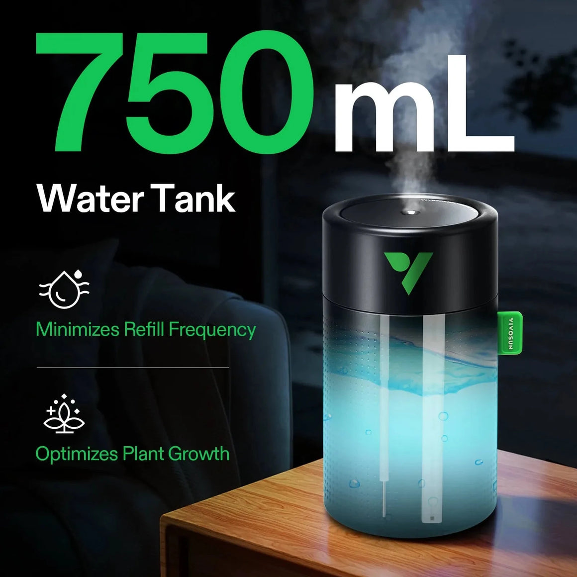 VIVOSUN AeroStream U075 USB Humidifier