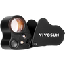 Vivosun 30X-60X Jewelers Loupe Magnifier with LED Light