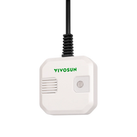 VIVOSUN 4-in-1 sensor with temperature, humidity, light, and soil moisture readings.