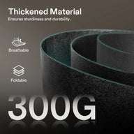Thickened material, breathable, foldable Vivosun grow bags, 300g weight.