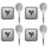 Vivosun VGrow Add-On Magnetic Base & Hook Set | 4-Pack