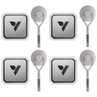 Vivosun magnetic hooks with a Vivosun logo, arranged in two rows of four.
