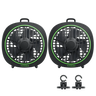 Vivosun AeroWave D4 Grow Tent Clip-On Fan | 2 Pack