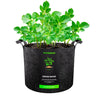 Vivosun 1-Pack Black Fabric Grow Bags with Handles
