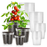 Vivosun Clear Nursery Pots w/ Holes | 40-Pack