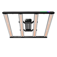 VIVOSUN Lumalight 320W LED grow light with four angled bars and central driver.