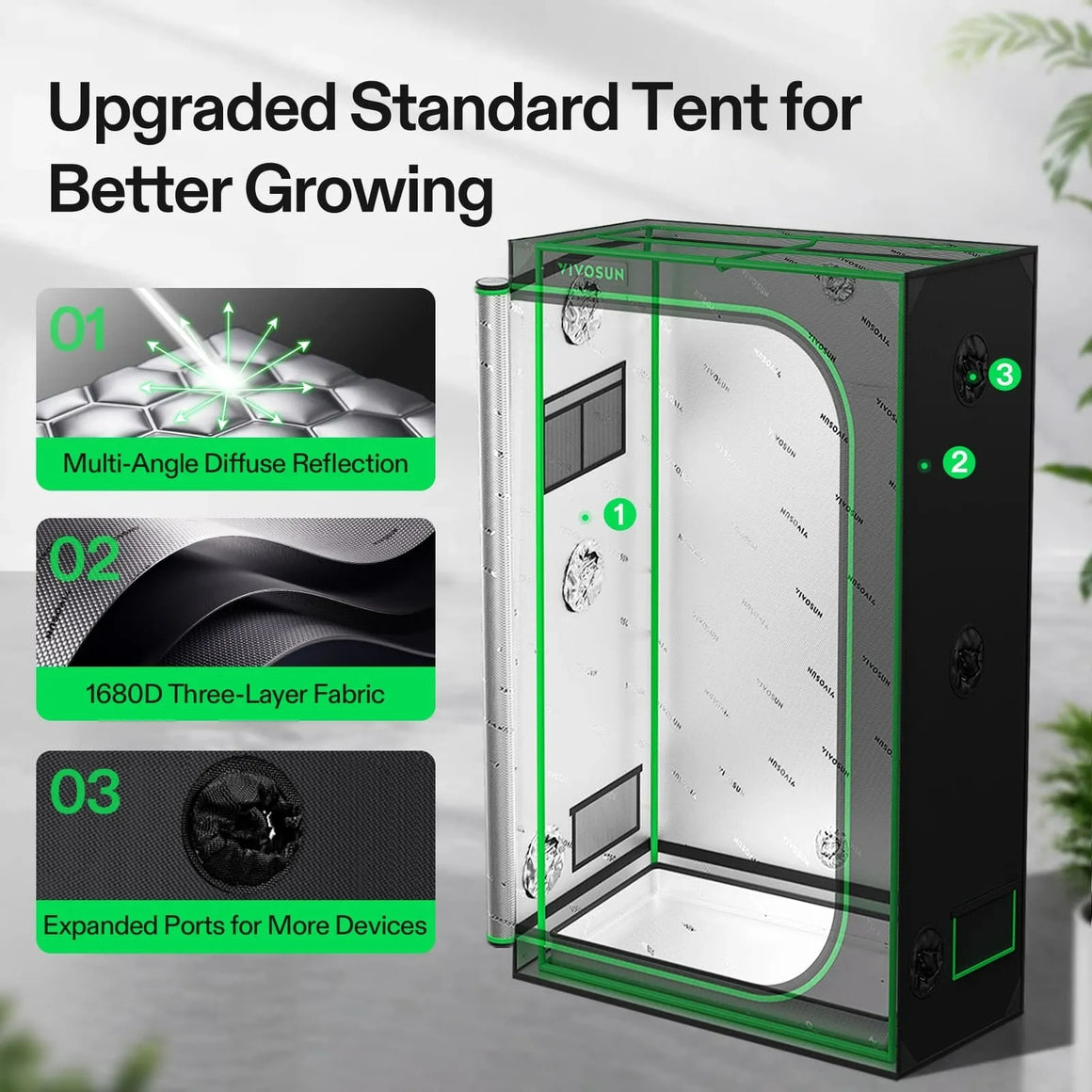 VIVOSUN New Gen Smart Grow Tent Kit 4x2