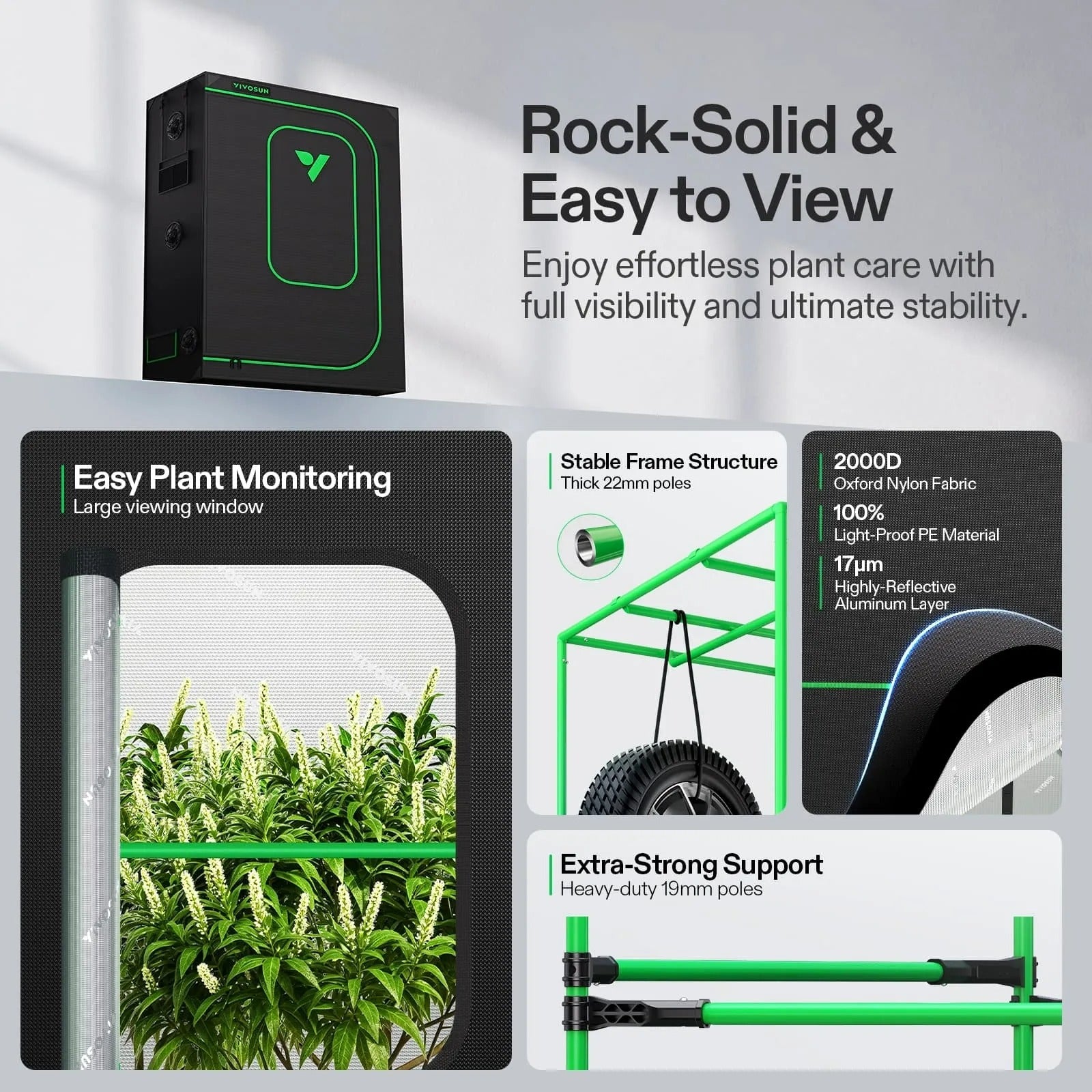 Vivosun New Gen Smart Grow Tent Kit Pro – 4' x 2'