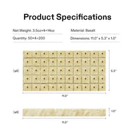 Vivosun rockwool grow cubes: 200 pack, 11
