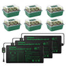 Vivosun 3-Pack 10"x20.75" Seedling Heat Mat w/ 6-Pack Seed Starter Trays