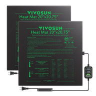 Vivosun seedling heat mat 20x20.75 with digital thermostat for seed germination.