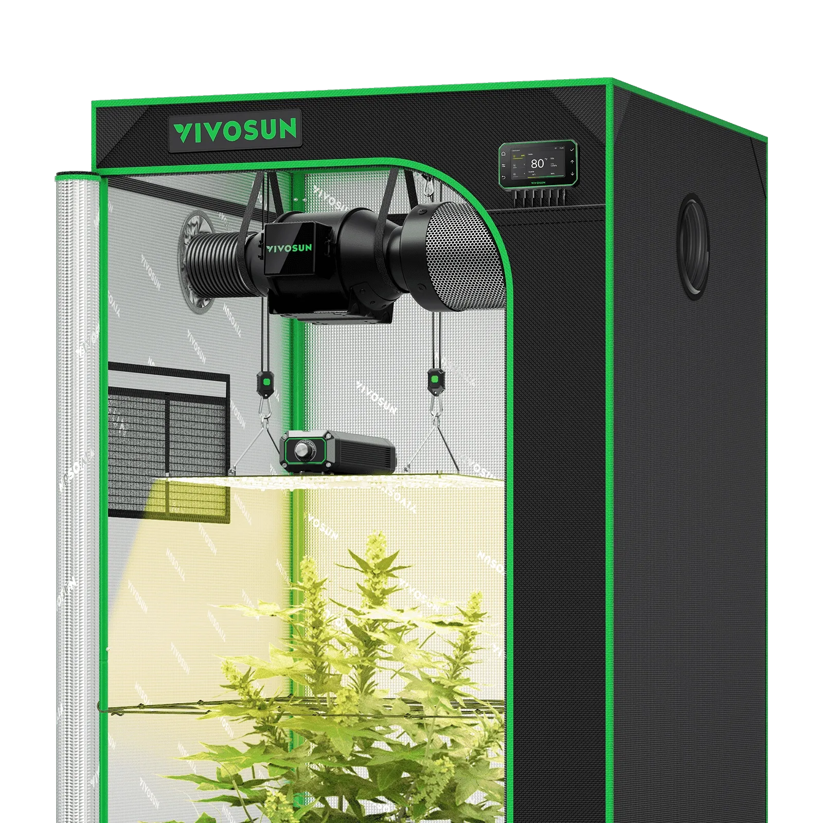 grow tent for indoor plants VIVOSUN Smart Grow Tent Kit - 1 Plant G4