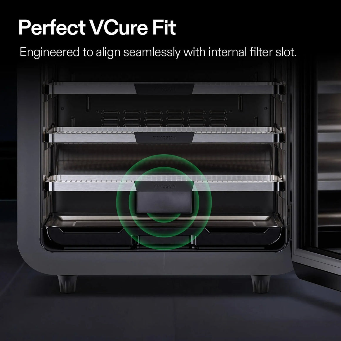 VIVOSUN VCure filter for humidifier, engineered to align seamlessly with internal filter slot.