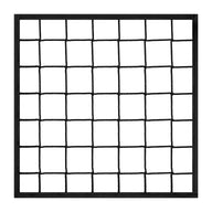 Vivosun VGrow Trellis Net 1x1 - black netting for plants.