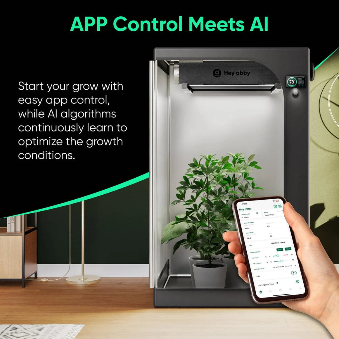 Hey abby GrowMate Next-Gen Grow System App