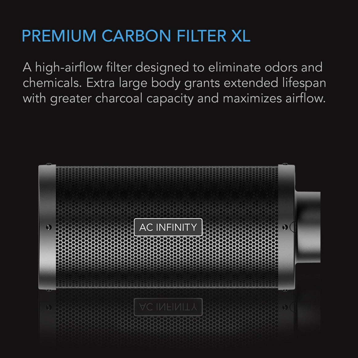 AC Infinity AC Infinity 4" XL Duct Carbon Filter